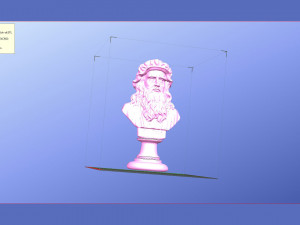 leonardo da vinci bust 3D 모델