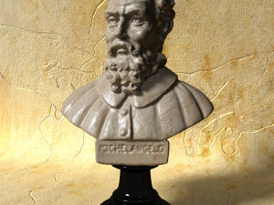 michelangelo bust Modelo 3D
