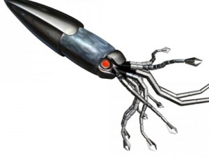 robot squid rigged 3D मॉडल