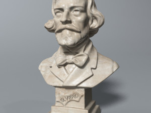 verdi bust Modelo 3D