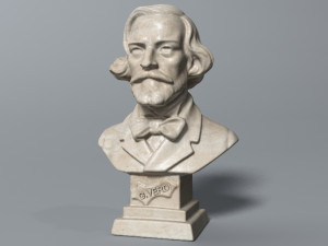 verdi bust Model 3D