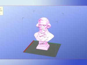 verdi bust Model 3D