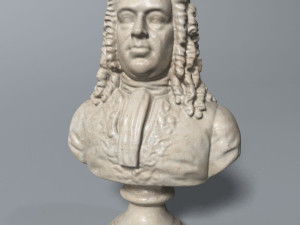handel bust Modelo 3D