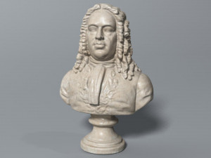 handel bust 3D Модель