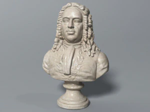 handel bust 3D Model