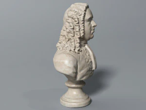 handel bust 3D Model