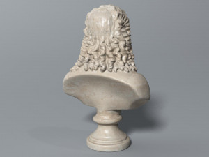 handel bust 3D Модель