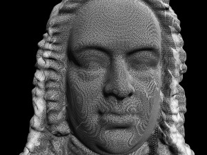 handel bust 3D Модель