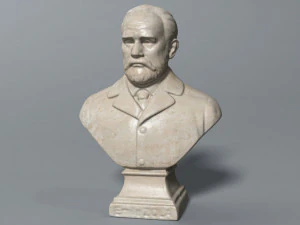 zola bust 3D Model