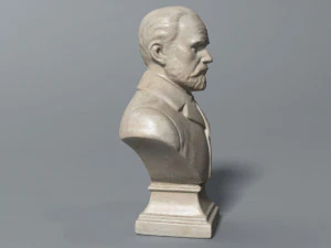 zola bust 3D Model