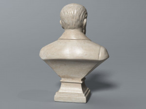 zola bust 3D 모델