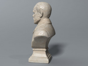 zola bust 3D 모델