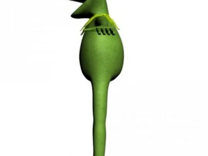kermit the frog rigged 3D Model