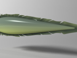 cartoon moray eel rigged Modelo 3D