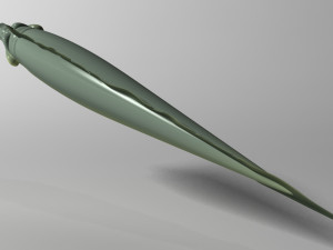 cartoon moray eel rigged Modelo 3D