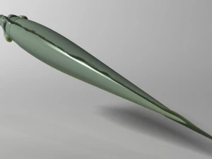 cartoon moray eel rigged 3D Model