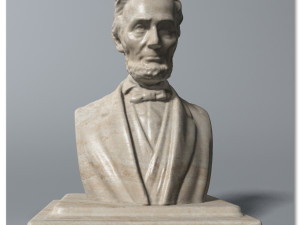 abraham lincoln bust Modelo 3D