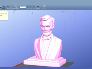 abraham lincoln bust Modelo 3D