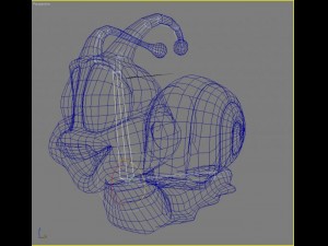 seventies snail rigged Modelo 3D