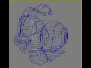seventies snail rigged 3D Model