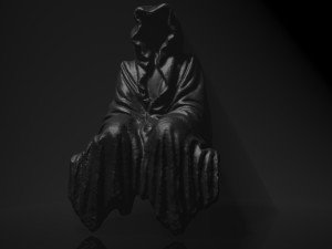 sitting reaper 3D Model