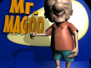 mister magoo rigged 3D Модель