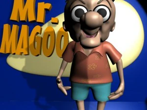 mister magoo rigged 3D Model