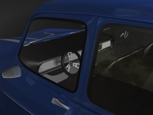 renault 8 gordini 3d 3D Модель