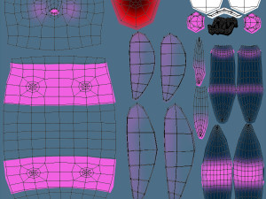 Cartoon Dragonfly RIGGED 3D Model