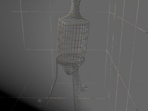antique roman amphora made with 3d studio max 8 3D Model