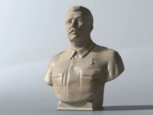 Staline Bust 3D Model