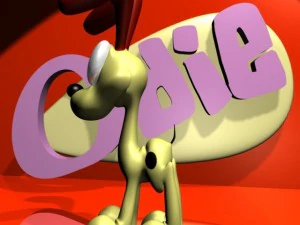 odie 3d rigged 3D Model