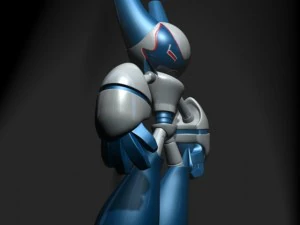 robotboy cartoon robot character 3D Model