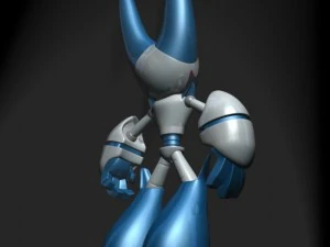 robotboy cartoon robot character 3D Model