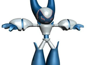 robotboy cartoon robot character 3D Model