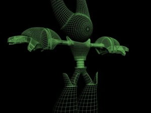 robotboy cartoon robot character 3D Model