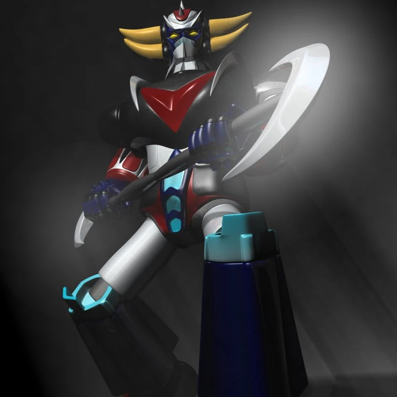 goldorak grendizer rigged 3D Model .c4d .max .obj .3ds .fbx .stl .blend