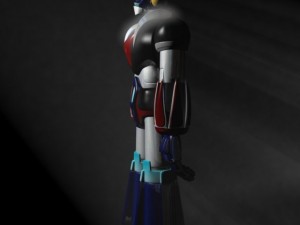 goldorak  grendizer rigged Modèle 3D