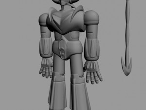 goldorak  grendizer rigged Modèle 3D
