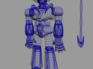 goldorak  grendizer rigged 3D Model