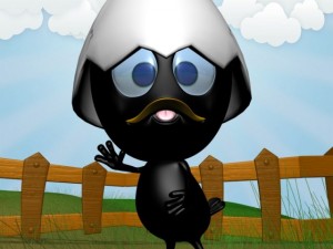 calimero rigged 3D Model