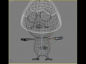 calimero rigged 3D Model
