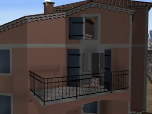 villa from south of france 3D Model