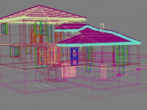 villa from south of france 3D Model