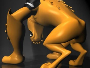 ben 10wildmutt rigged 3D Model