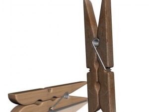 clothespin Modelo 3D