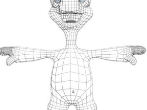 Cartoon turtle rigged 3D मॉडल