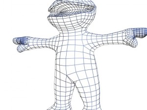 cookie monster rigged Modello 3D