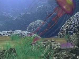 jellyfish rigged Modello 3D