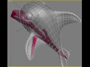 cartoon dolphin rigged 3D 모델
